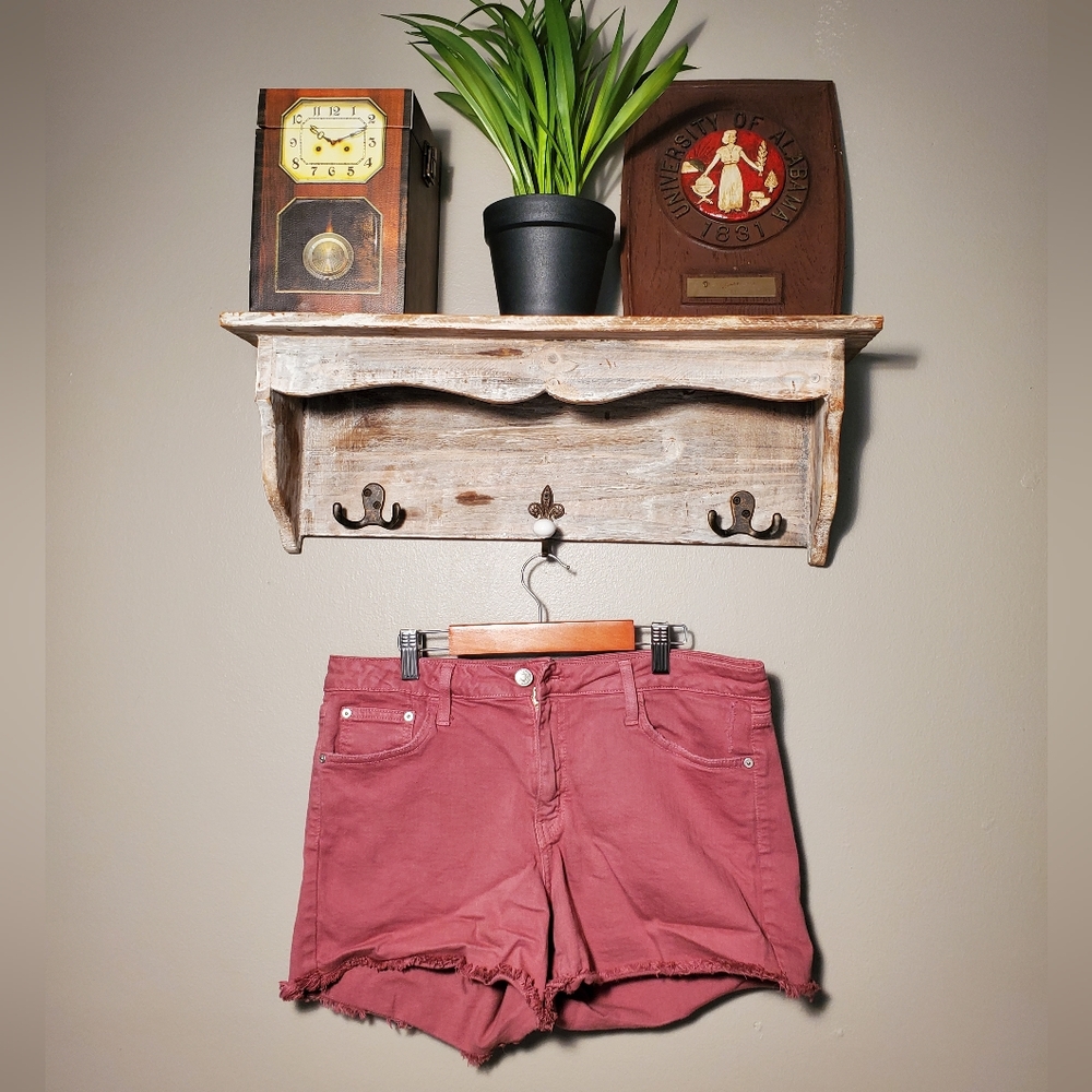 Pink Jean Shorts